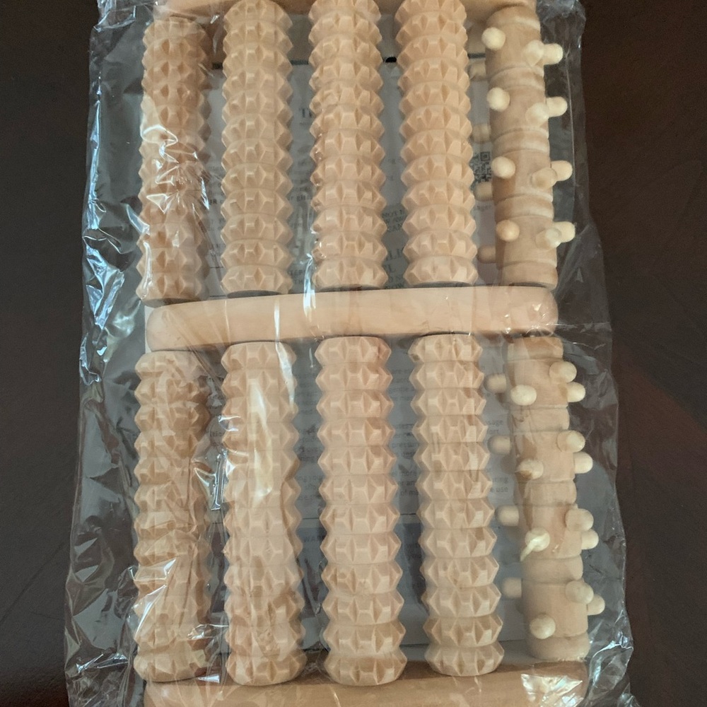 Foot roller/massager. Reflexology tool.